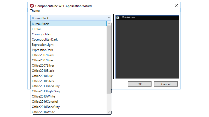 最新! WPF 主题应用程序模板